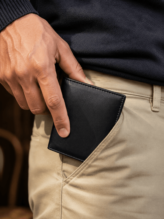 Vintage Leather Wallet – Heritage Edition premium leather wallet for men - Crest & Co