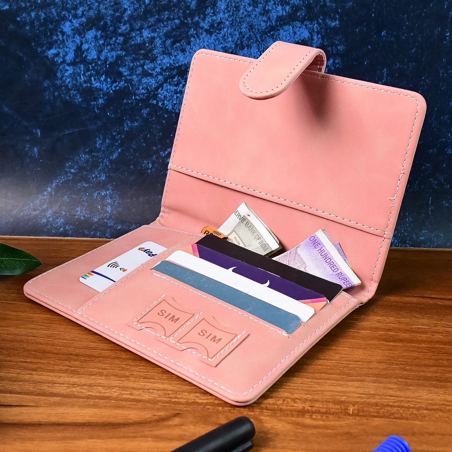 Premium World Map Design Travel Passport Holder Wallet (15x11cm 1 Pc) premium leather wallet for men - Crest & Co
