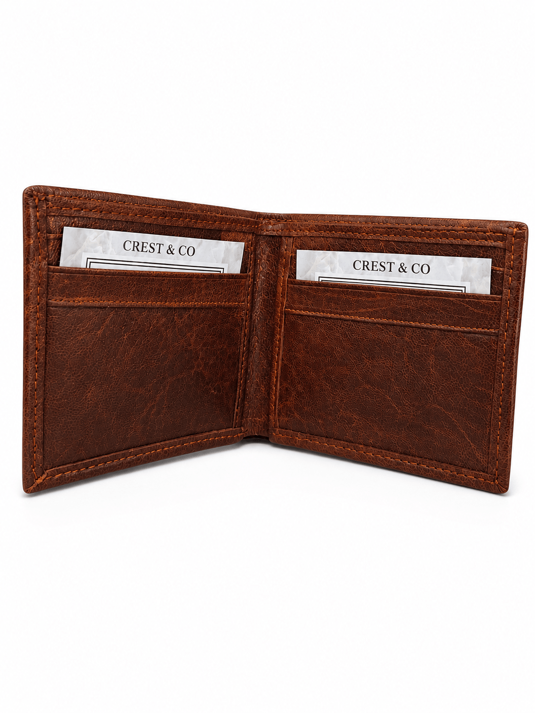 Vintage Leather Wallet – Heritage Edition premium leather wallet for men - Crest & Co